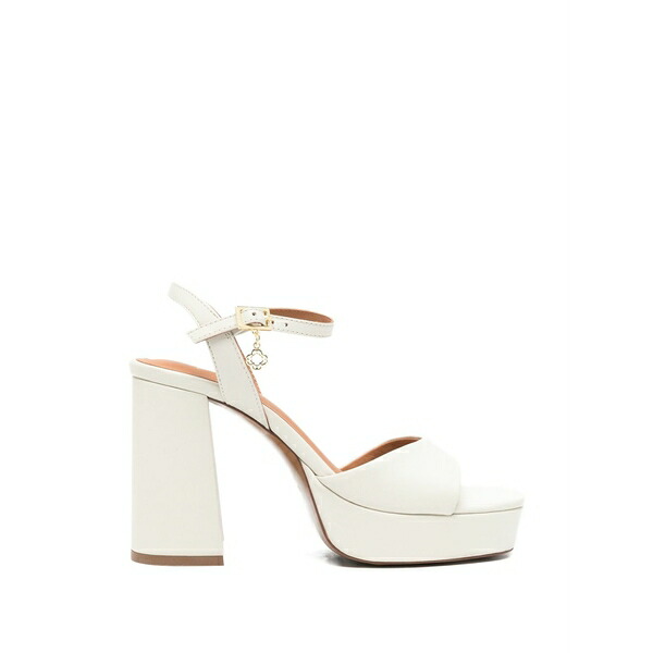マージュ レディース サンダル シューズ Platform block-heel sandals White