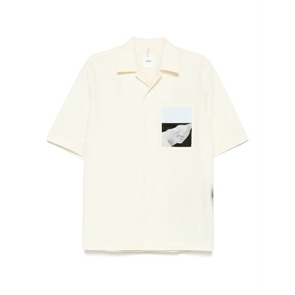 オーエーエムシー メンズ プルオーバー トップス Cotton shirt Neutrals