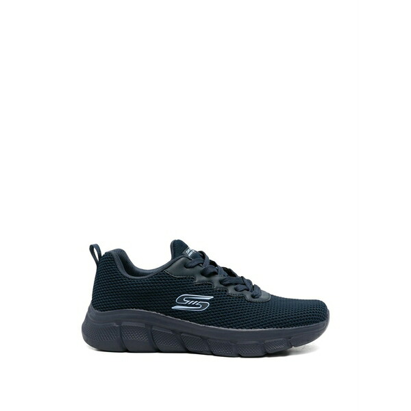 スケッチャーズ メンズ スニーカー シューズ Bobs sport b flex logo-detail sneakers Blue
