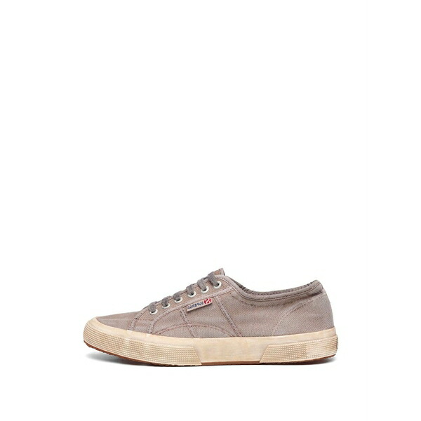 つづり方ガ メンズ スニーカー シューズ 2750 cotton-canvas dyed sneakers Grey