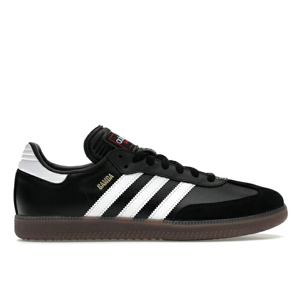 adidas アディダス メンズ スニーカー 【adidas Samba Indoor Core Black Cloud White Vivid Red】 サイズ US_12.5(30.5cm) Core Black/Cloud White/Vivid Red｜asty