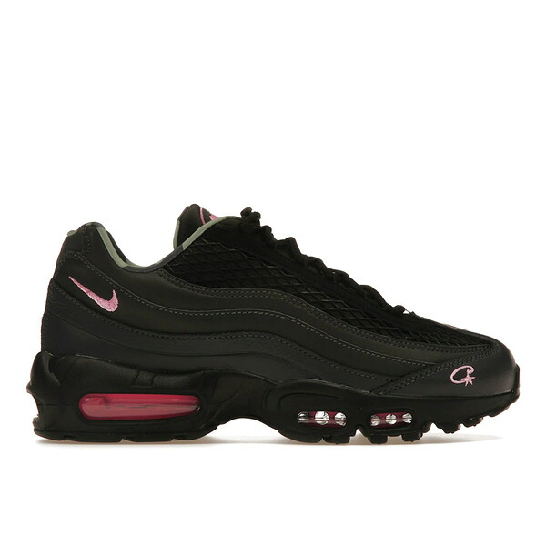 Nike ナイキ メンズ スニーカー  【Nike Air Max 95 SP Corteiz Pink Beam】  大きさ US_9(27.0糎) Gridiron/Pink Beam/Black