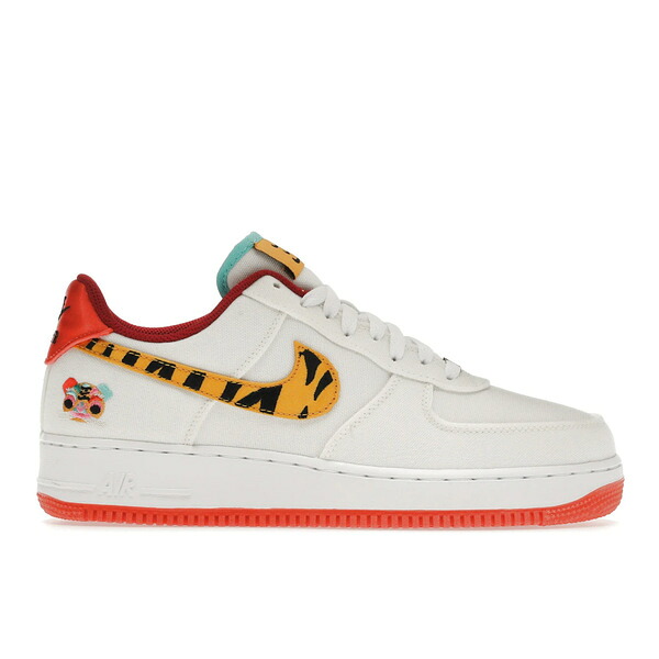 Nike ナイキ メンズ スニーカー 【Nike Air Force 1 Low '07 LX Year of the Tiger】 サイズ US_11.5(29.5cm) Sail/University Gold-White-Aurora Green-Rush Orange|asty