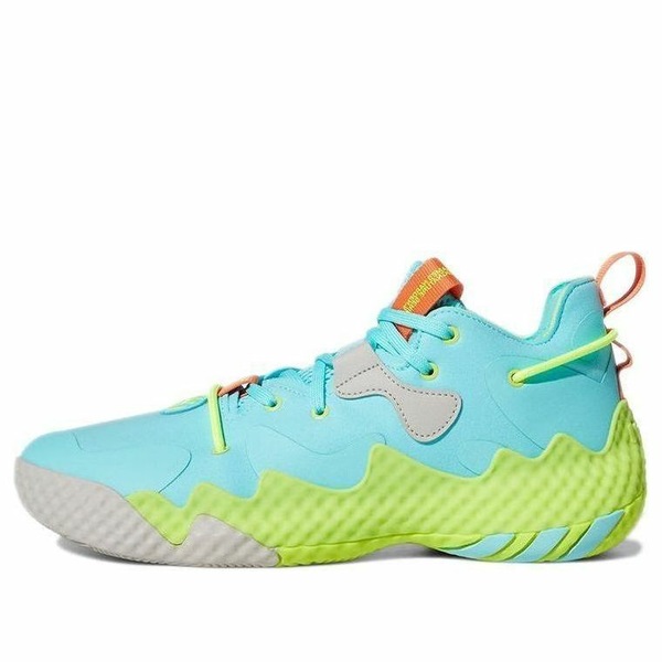 adidas アディダス メンズ スニーカー  【adidas Harden Volume 6 \u0027Pulse Aqua Solar Yellow\u0027 GV8703】  大きさ US_12(30.0糎)