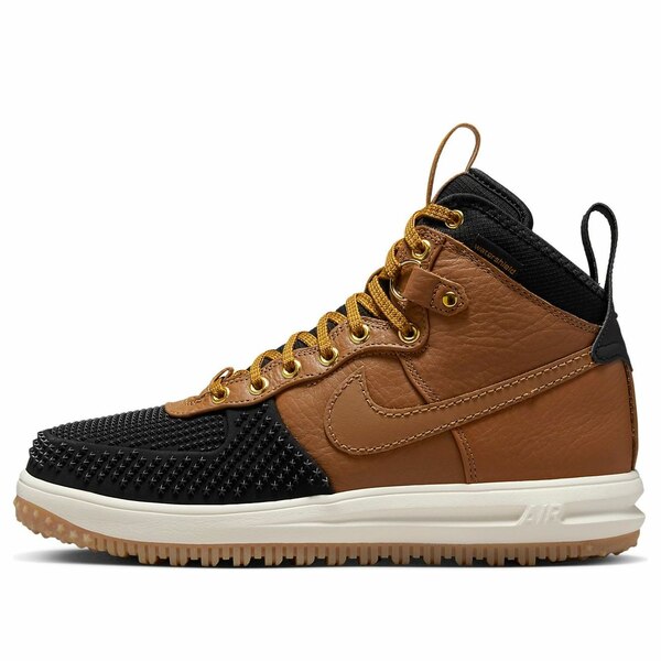 Nike ナイキ メンズ スニーカー  【Nike Lunar Force 1 Duckboot \u0027Ale Brown Black\u0027 805899-202】  大きさ US_10.5(28.5糎)