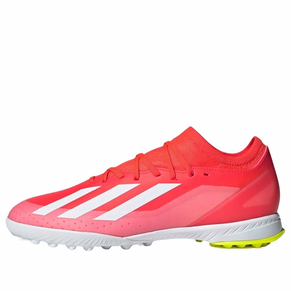 adidas アディダス メンズ スニーカー  【adidas Crazyfast League TF \u0027Solar Red White Yellow\u0027 IF0699】  大きさ US_12.5(30.5糎)