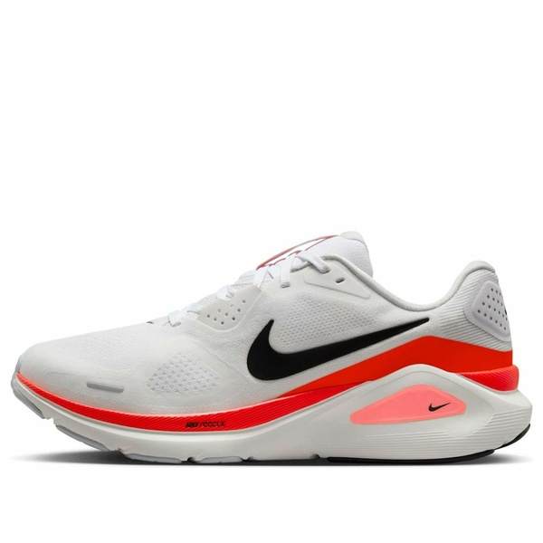 Nike ナイキ メンズ スニーカー  【Nike Structure 26 \u0027White Black Bright Crimson\u0027 HJ1102-102】  大いさ US_M_13 靴-メンズ靴