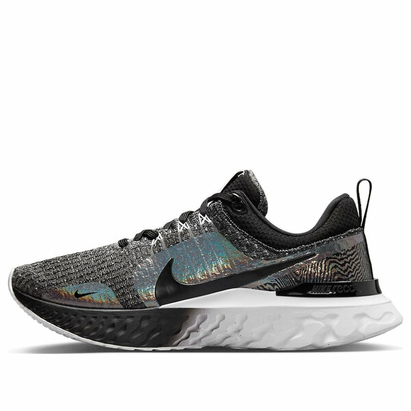 Nike ナイキ レディース スニーカー 【(WMNS) Nike React Infinity Run Flyknit 3 Premium 'Black Zebra Iridescent' DZ3027-001】 サイズ US_6(23.0cm)｜asty
