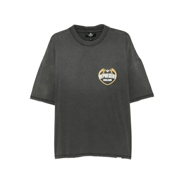 リプレゼント メンズ プルオーバー トップス Angel border t-shirt  Grey