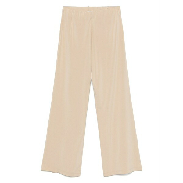 ル トリコット ペルージャ レディース カジュアルパンツ ボトムス Elasticated-waistband trousers Neutrals｜asty