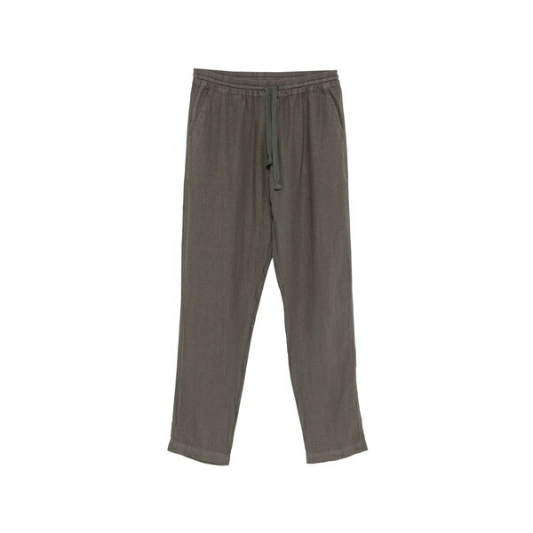 フェデーリ メンズ カジュアルパンツ ボトムス Drawstring elasticated trousers Grey｜asty