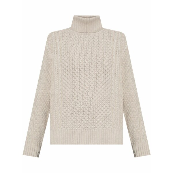 ファビアナ フィリッピ レディース 編み物\u0026プルオーバー アウター Platinum sweater Neutrals