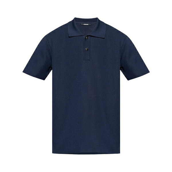 ジャクエムス メンズ スポーツシャツ トップス Le polo maille polo shirt Blue