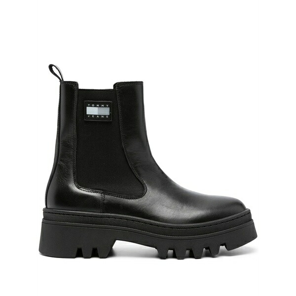 トミーヒルフィガー レディース ブーツ シューズ 40粍 chelsea boots Black