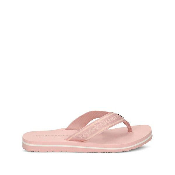 トミー ヒルフィガー レディース サンダル シューズ Webbing flip flops  Pink