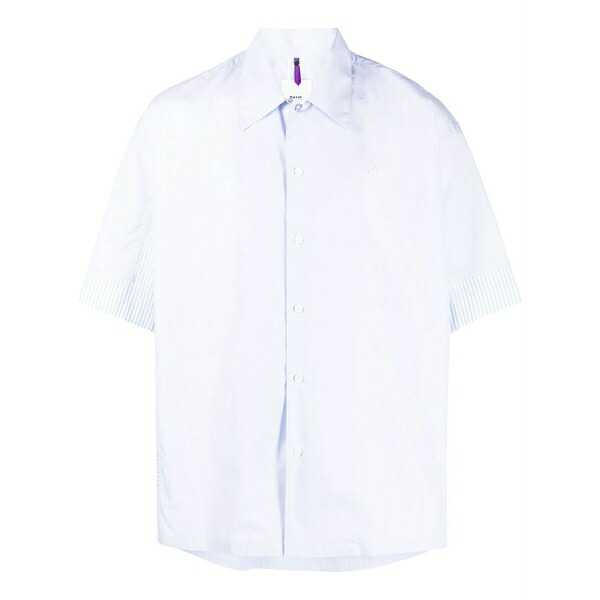 オーエーエムシー メンズ プルオーバー トップス Short-sleeved plain shirt Blue