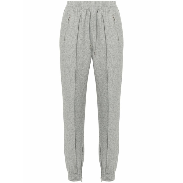 エルマンノ シェルヴィーノ レディース カジュアルパンツ ボトムス High-waist trousers Grey|asty