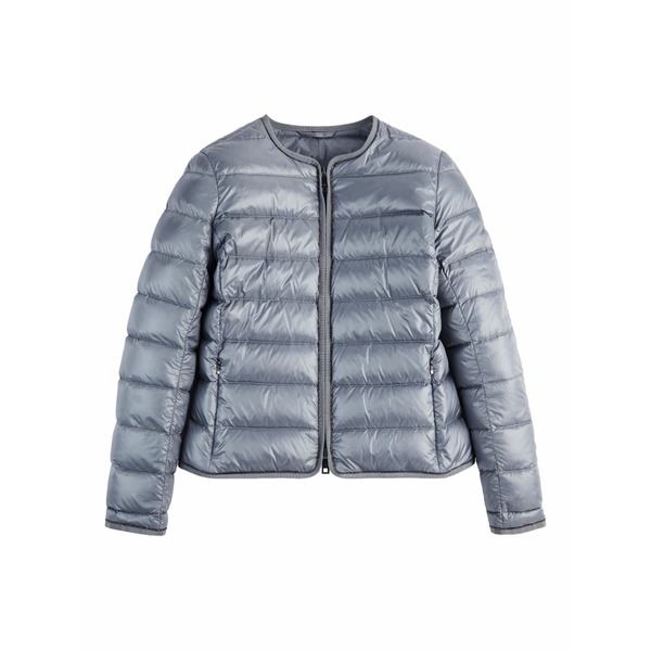 フェイ レディース 上衣＆上衣 アウター Padded zip-up jacket Grey