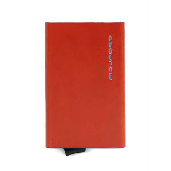 ピークアドロ メンズ 財布 アクセサリー Pop-up cardholder Orange|asty