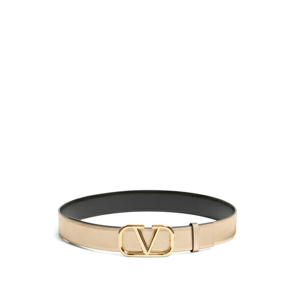 ヴァレンティノ ガラヴァーニ レディース 三尺帯 添え物 Vlogo signature reversible belt Gold