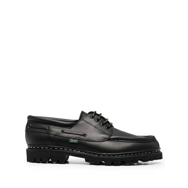 パラブーツ メンズ 御召しものシューズ シューズ Ridged sole boat shoes Blue