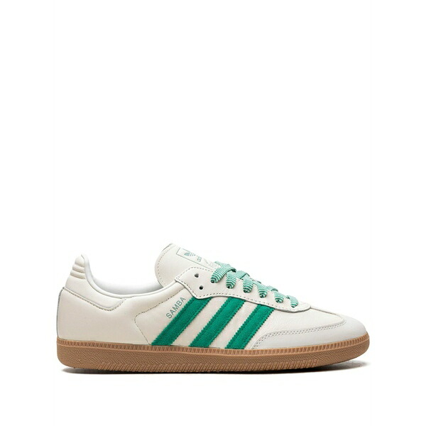 アディダス レディース スニーカー シューズ Samba og "off white/court green" sneakers White｜asty