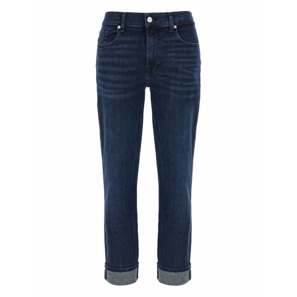 7フォーオールマンカインド レディース デニムパンツ ボトムス Stretch-cotton jeans Blue|asty
