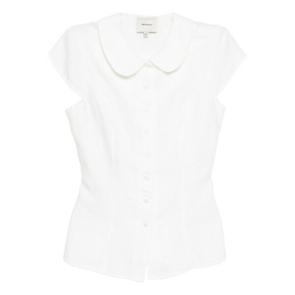リフォメーション レディース プルオーバー トップス Molly shirt White