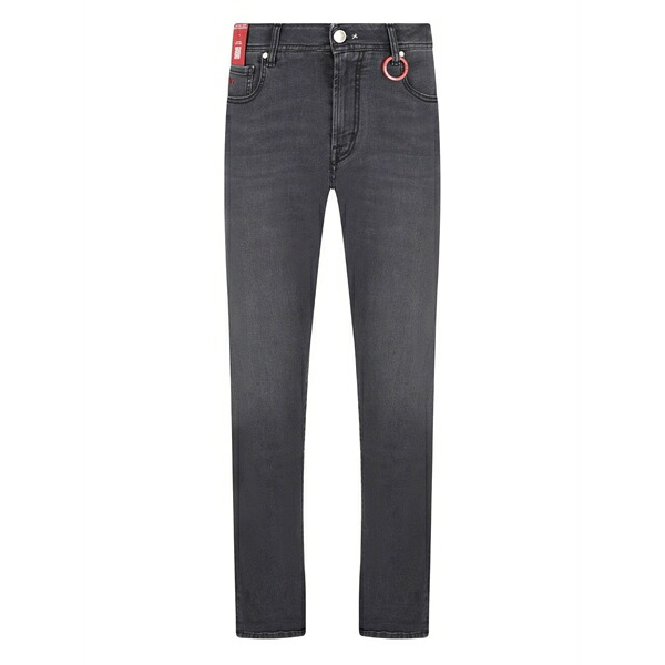 トラマロッサ メンズ ジーンズズボン下 ボトムス Five-pocket jeans Black