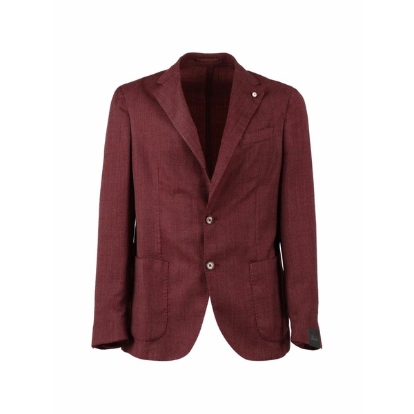 ブランド メンズ ジャケット＆ブルゾン アウター Single-breasted blazer Red｜asty