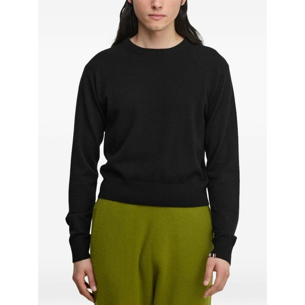 エクストリームカシミア メンズ 編み物\u0026プルオーバー アウター N??475 march sweater Black