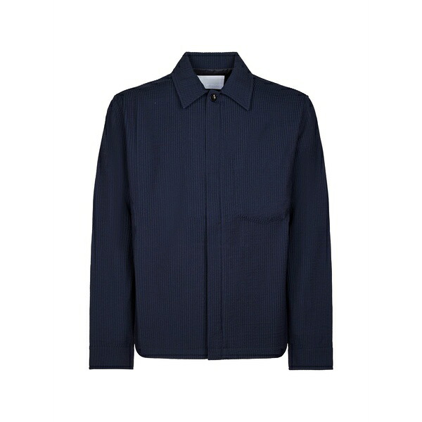 セラー ドア メンズ ジャケット＆ブルゾン アウター Shirt jacket Blue｜asty 72,490円