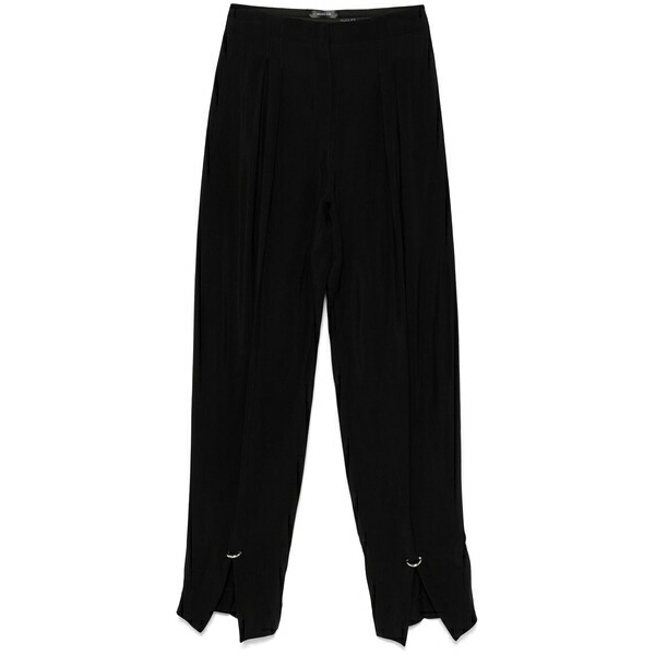 マグラー レディース カジュアルパンツ ボトムス Pierced trousers Black|asty