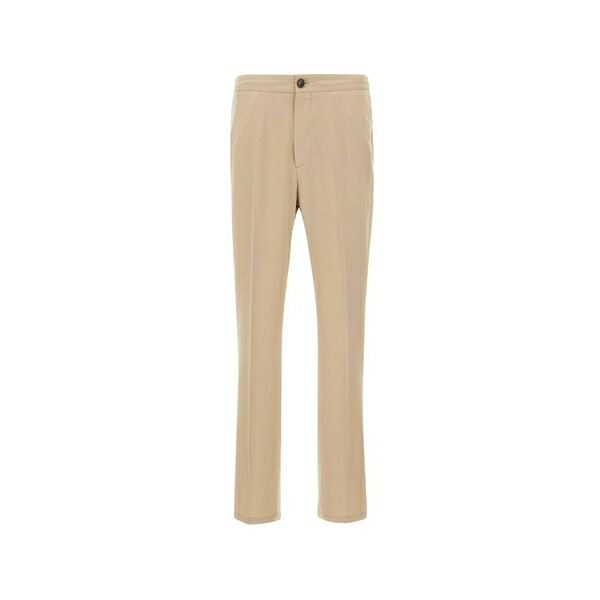 パルジレリ メンズ 心地好いズボン下 ボトムス Button trousers Neutrals
