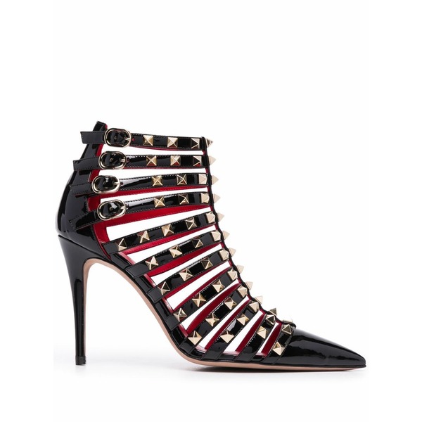 ヴァレンティノ ガラヴァーニ レディース パンプス シューズ Rockstud caged pums Black