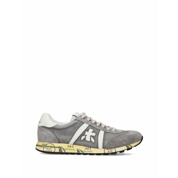 プレミアータ メンズ スニーカー シューズ Lucy lace-up sneakers Grey
