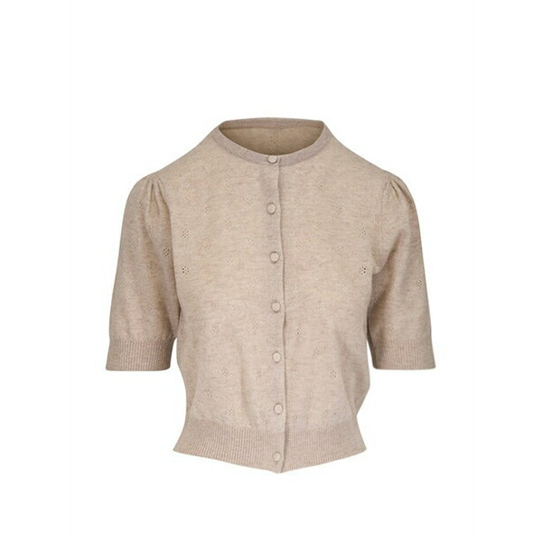 シチズンズ オブ 人間らしさ レディース ジレー アウター Short-sleeve cardigan Neutrals