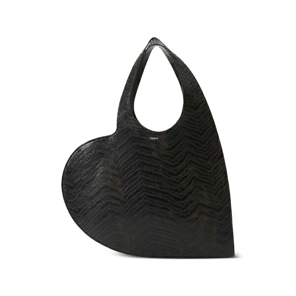 コペルニ レディース トートバッグ バッグ Heart woven tote bag Brown