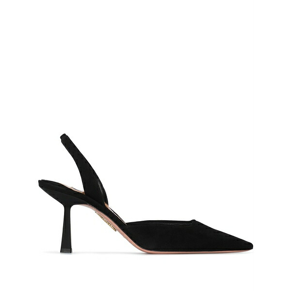 アクアズーラ レディース パンプス シューズ Slingback pumps Black