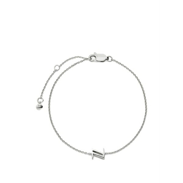 モニカヴィナダー レディース ブレスレット・バングル・アンクレット アクセサリー Initial z chain bracelet Silver｜asty