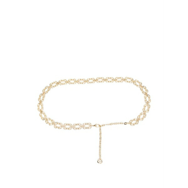 マージュ レディース ベルト アクセサリー Link chain belt Gold｜asty