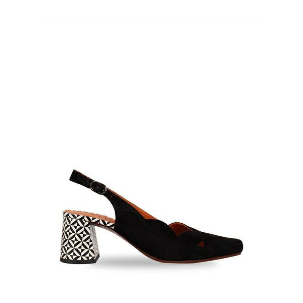 チエミハラ レディース パンプス シューズ Abrune slingback pumps Black