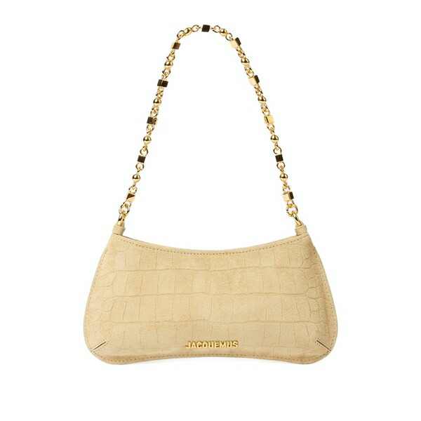 ジャクエムス レディース ショルダーバッグ 御徒面子 Small le bisou chaine shoulder bag Neutrals