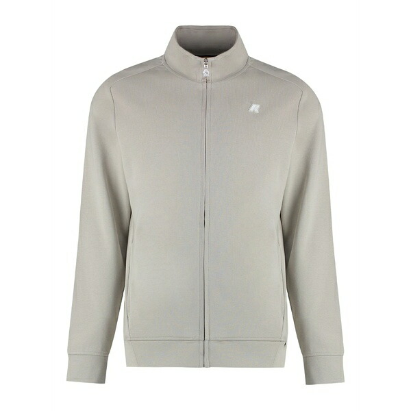 ケイウェイ メンズ パーカー・スウェットシャツ アウター Zip-up sweatshirt Grey