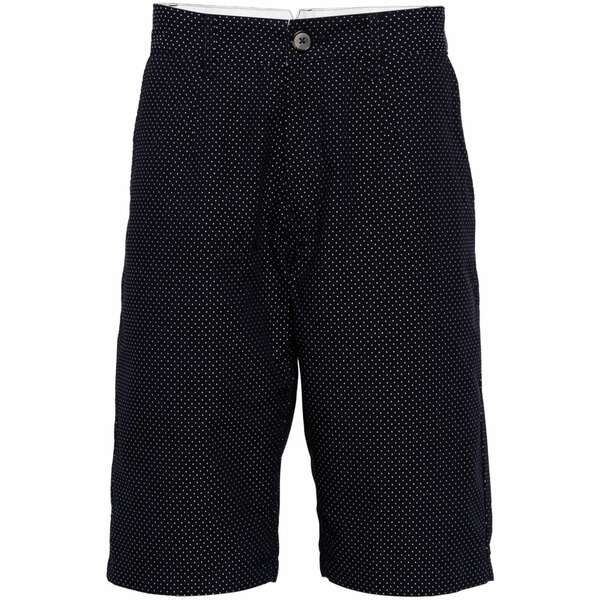 非公式買い溜める メンズ 心地好いズボン下 ボトムス The crusade polka-dot cotton shorts  Blue