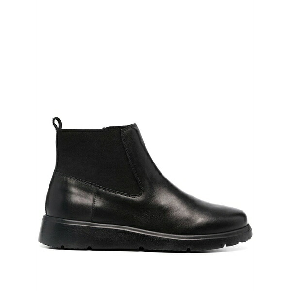 ジェオックス レディース ブーツ シューズ Zip chelsea boots Black