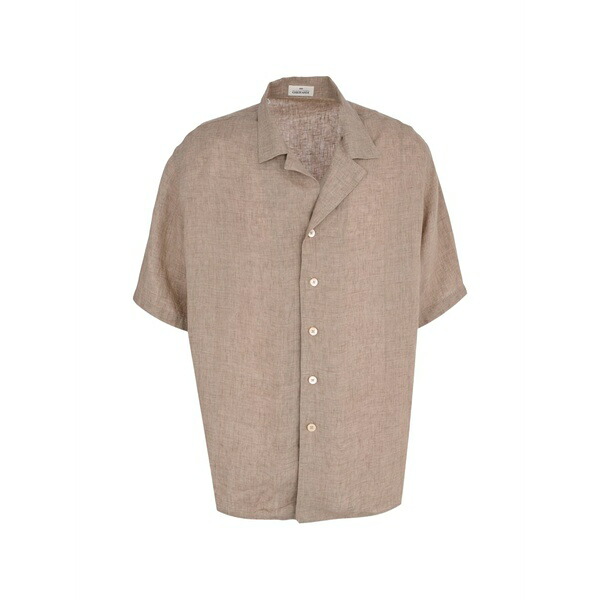 アレッサンドロゲラルディ メンズ シャツ トップス Plain shirt Neutrals｜asty