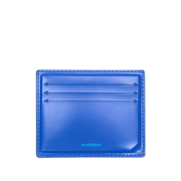 アーダーエラー メンズ 札入れ 付属物 Leather card holder  Blue バッグ・小物・ブランド雑貨-メンズ財布-財布・ケース