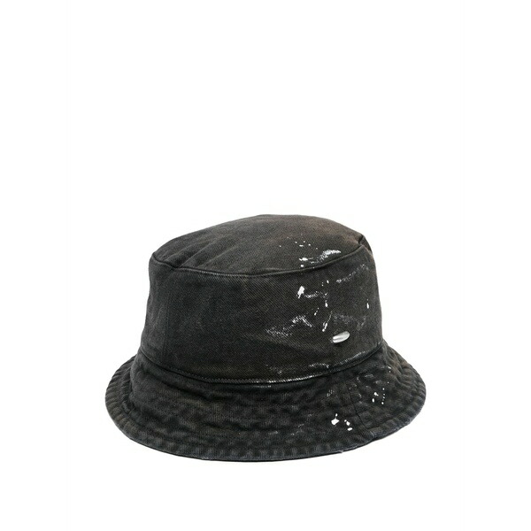アワーレガシー メンズ 鳥打ち帽 付属物 Washed bucket hat Black