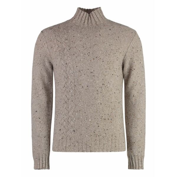 マロ メンズ 編み物\u0026ティーシャツ アウター Cashmere sweater Neutrals